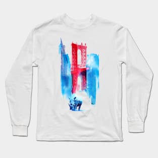 Manhattan Bridge Long Sleeve T-Shirt